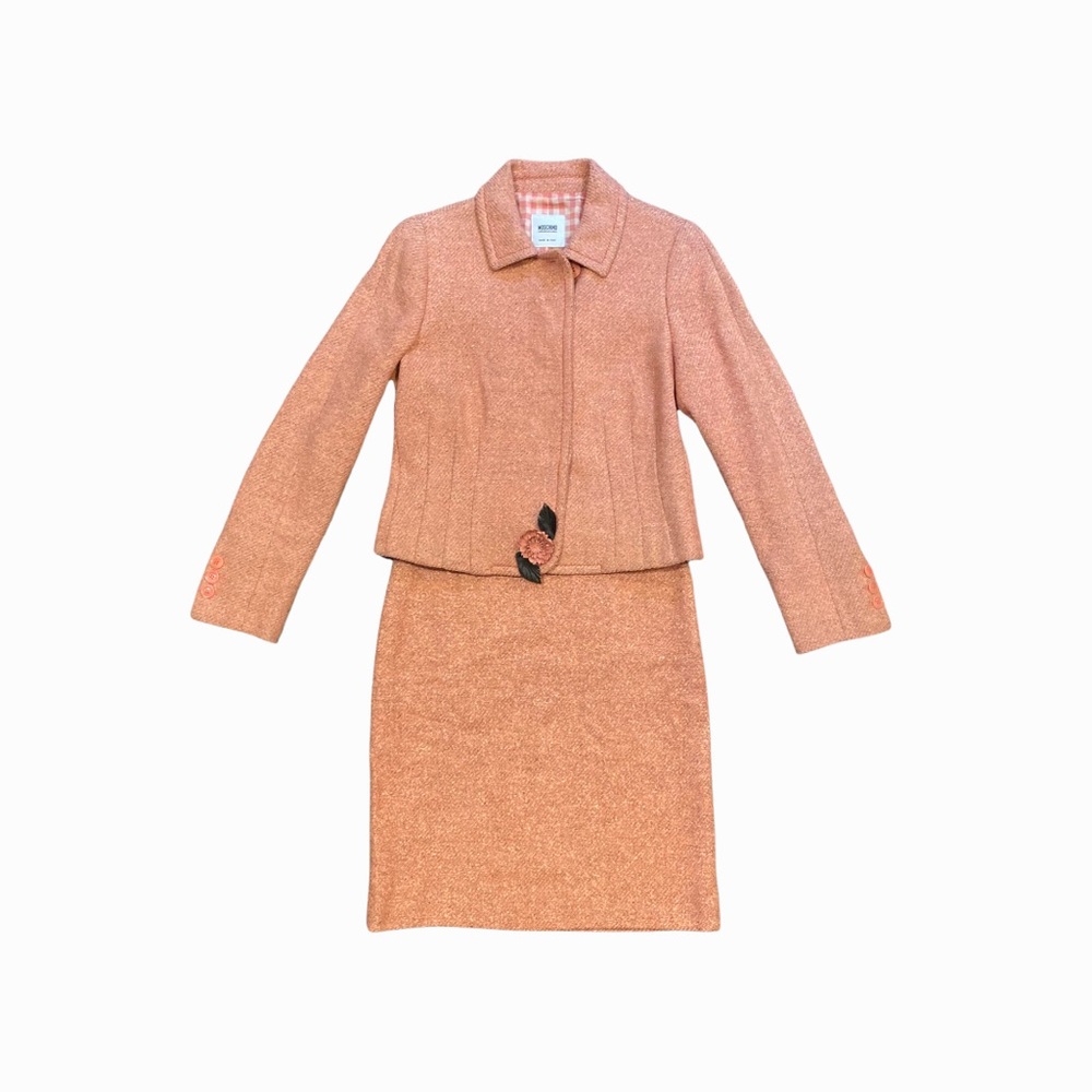 Moschino Cheap and Chic Vintage Pink Suit